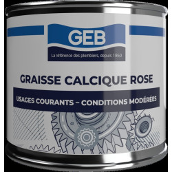 Graisse calcique pour usage courant et lubrification boîte 300g couleur rouge