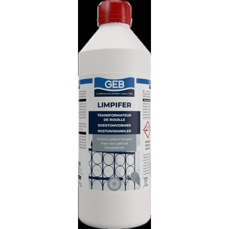 Puissant dérouillant phosphorant transformateur de rouille bidon 1l