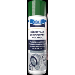 Dégrippant et débloquant pour les mécanismes aérosol 650/500ml couleur jaune