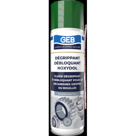 Dégrippant et débloquant pour les mécanismes aérosol 650/500ml couleur jaune