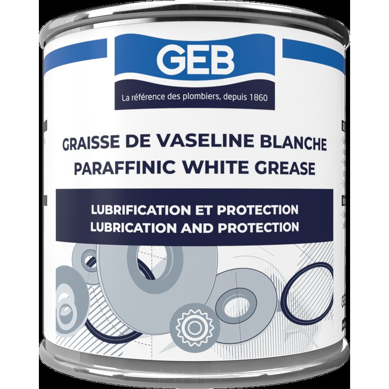 Graisse vaseline blanche, boîte 550 g