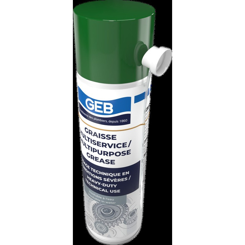 Graisse au lithium extreme pression pour roulements couleur vert 650/500ml