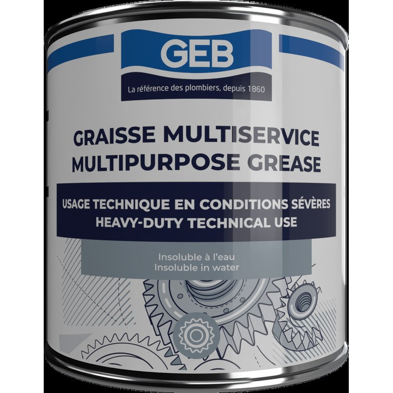Graisse au lithium extreme pression pour roulements couleur vert boîte 600g