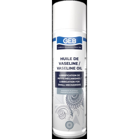 Lubrifiant pour petits mécanismes aérosol 650/500ml couleur transparent