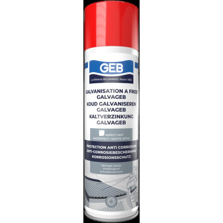 Revêtement de protection contre la rouille et la corrosion 650/500ml mat