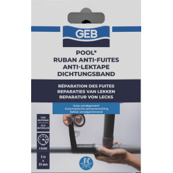 Ruban auto amalgamant pour colmater en urgence les fuites des canalisations