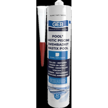 Mastic MS polymère neutre très haute performance même sous l'eau, réf. 590925