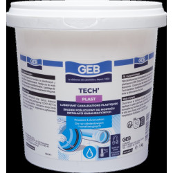 Pâte lubrifiante base aqueuse pour emboîtement seau 1kg couleur translucide