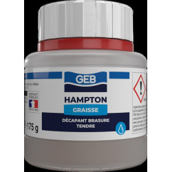 Graisse décapante pour soudure à l'étain spècial soudures industrielles pot 175g