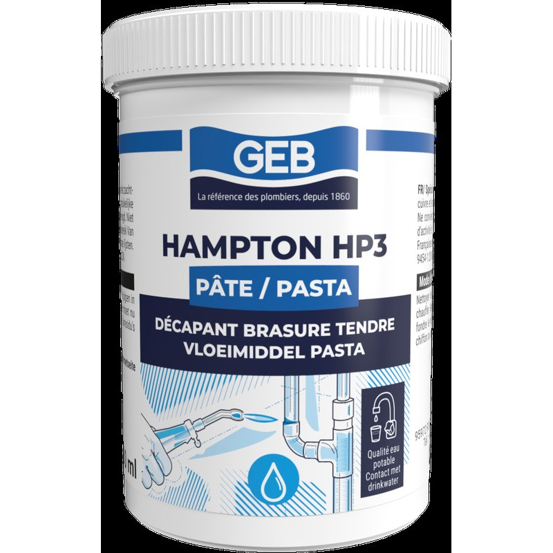 Pâte décapante pour soudure à l'étain pot 150ml