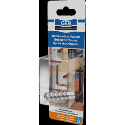 Bobine métal d'apport étain/cuivre pour brasage tendre 20g