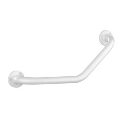 Barre à 135° ECO Ø25 220x220 Inox époxy blanc