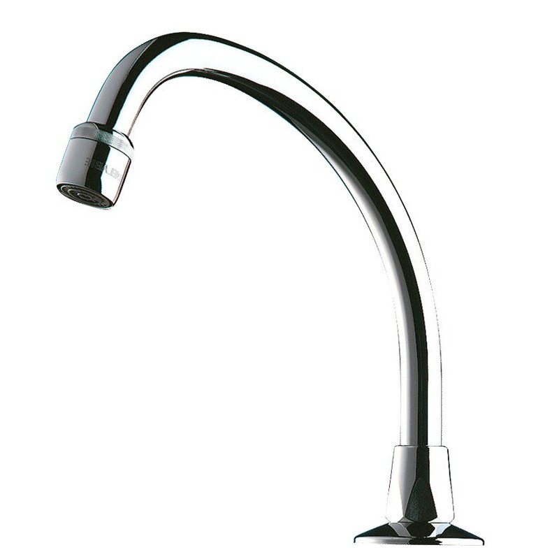 Col de cygne orientable M1/2" L.150 H.120 brise-jet réglable