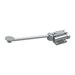 MONOFOOT robinet à pédale MM1/2", fixation au sol écrou CB