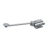 MONOFOOT robinet à pédale MM1/2", fixation au sol écrou CB
