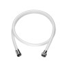 Flexible armé FF1/2" PVC blanc L.0,80 m