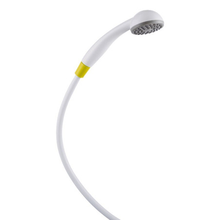 25 x Ensembles douche jetables jaune L.1,50 m