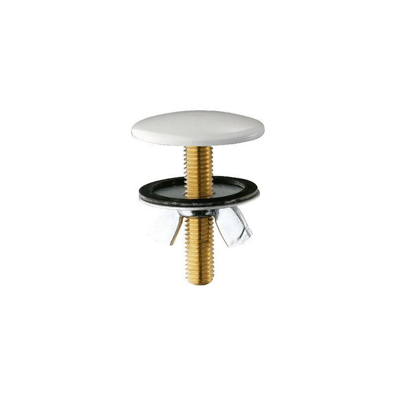 Cache trou luxe blanc Ø45