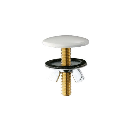 Cache trou luxe blanc Ø45