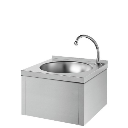 Lave-mains SXS mécanique complet Inox 304 satiné