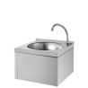 Lave-mains SXS mécanique complet Inox 304 satiné