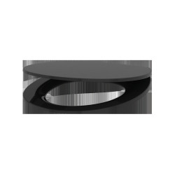Abattant WC Slim avec couvercle BCN noir Duroplast