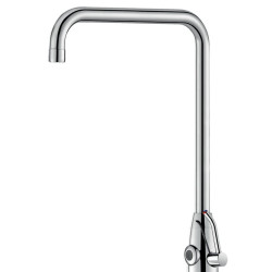 TEMPOMATIC MIX PRO lavabo M3/8" mitigeur 230/12V à bec orientable