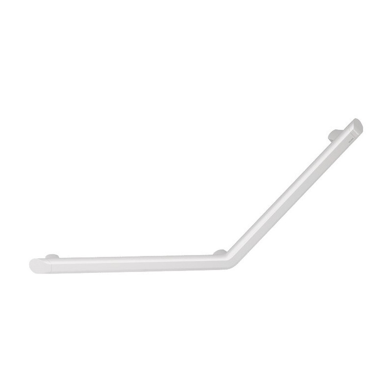 Barre de maintien coudée 135° Be-Line® blanc, 400 x 400 mm