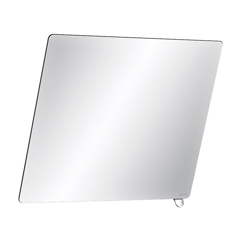 Miroir inclinable 600x500 avec poignée poli brillant