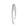 2 x Rosaces murales plates Ø65x34x1 pour robinet M1"