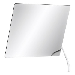 Miroir inclinable 600x500 avec levier Nylon blanc