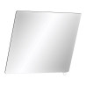 Miroir inclinable 600x500 avec poignée blanche