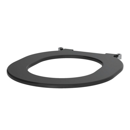 Abattant WC sans couvercle S21/700 noir polyéthylène
