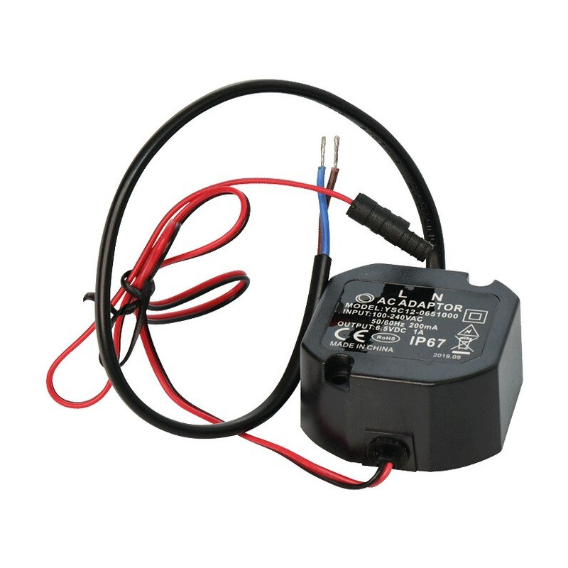 Alimentation encastrée 6V pour TEMPOMATIC 4 lavabo après fév 2016