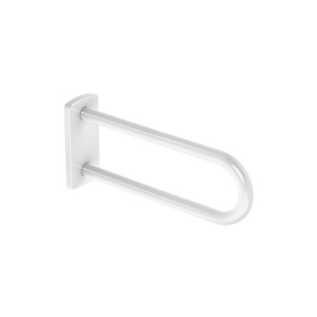Barre de maintien fixe Nylon blanc antibactérien NylonClean, L. 650 mm - Ø32