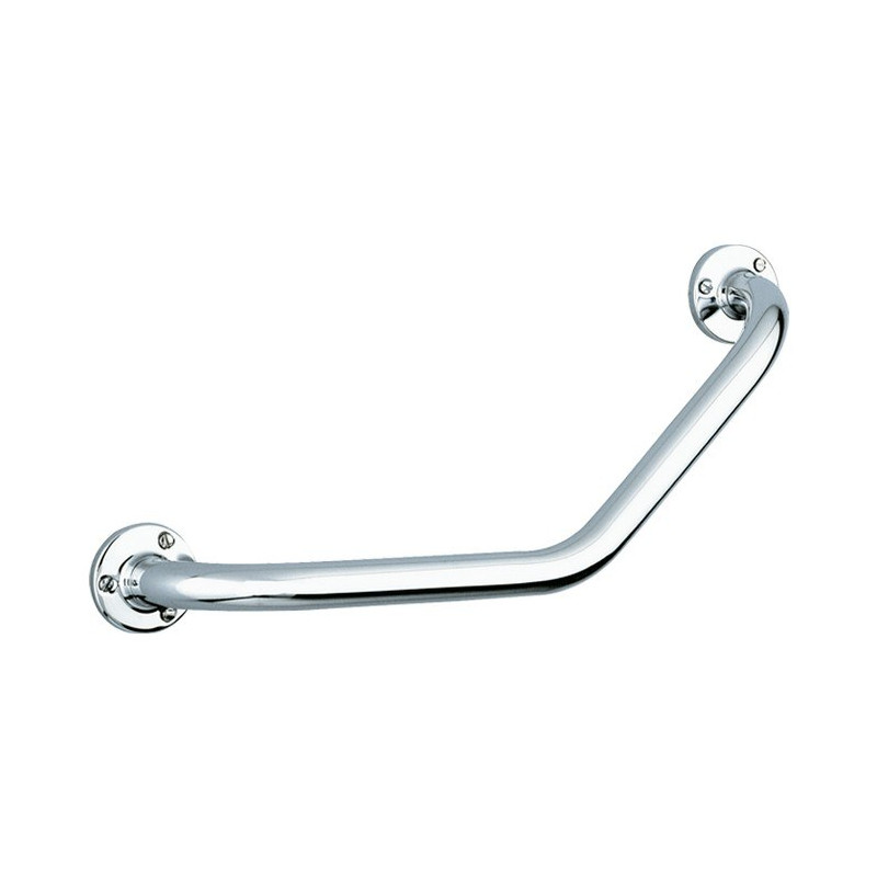 Barre à 135° ECO Ø25 220x220 Inox poli brillant