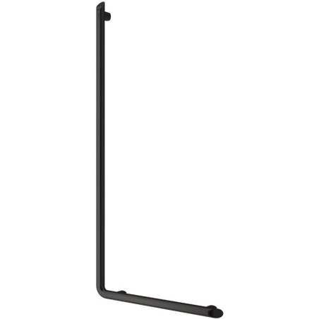 Barre de maintien en L Be-Line® Ø35 H.1130 alu noir mat