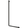 Barre de maintien en L Be-Line® Ø35 H.1130 alu noir mat