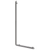 Barre de maintien en L Be-Line® Ø35 H.1130 alu anthracite