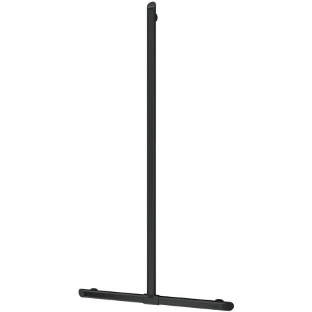 Barre de maintien en T Be-Line® Ø35 H.1130x500 alu noir mat