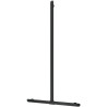 Barre de maintien en T Be-Line® Ø35 H.1130x500 alu noir mat