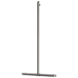 Barre de maintien en T Be-Line® Ø35 H.1130x500 alu anthracite
