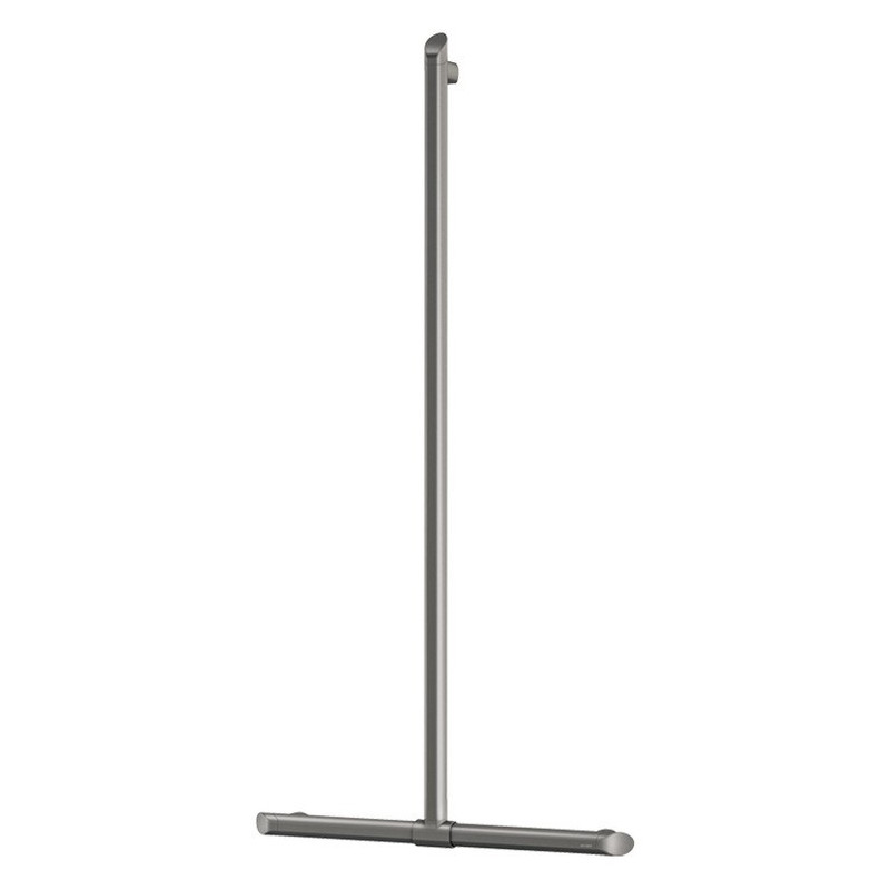 Barre de maintien en T Be-Line® Ø35 H.1130x500 alu anthracite