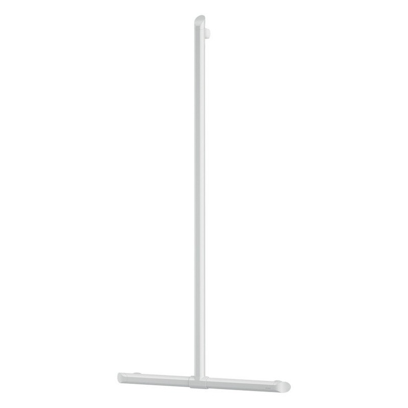 Barre de maintien en T Be-Line® Ø35 H.1130x500 alu blanc