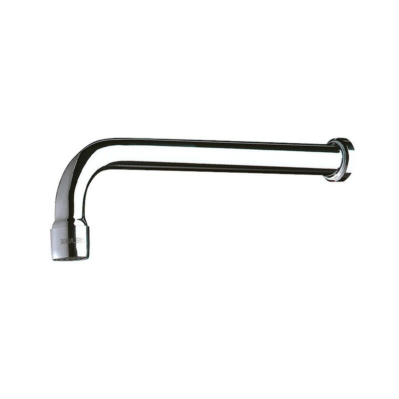 Bec CORBIN mural fixe M1/2" L.120 - H.60 brise-jet réglable