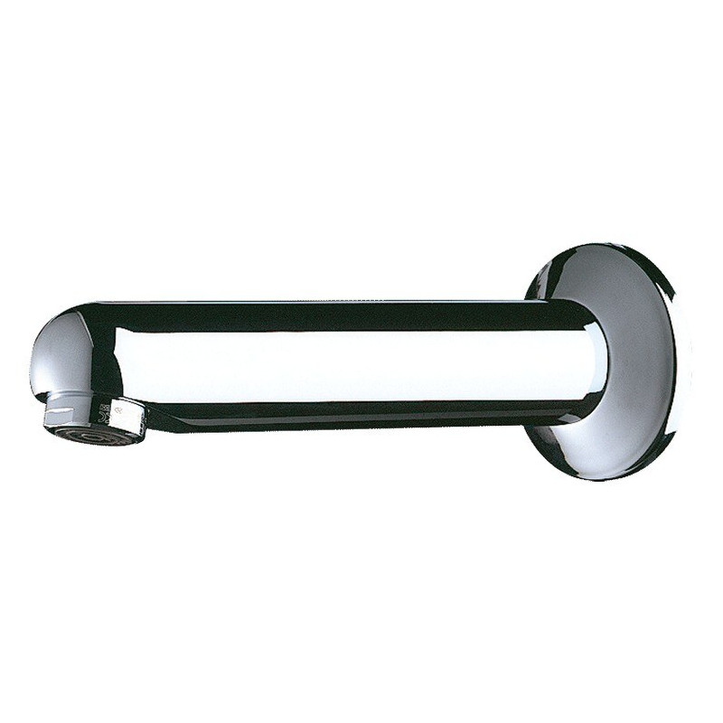 Bec fixe pour TC 165 mm M1/2" L.170 - Ø32 brise-jet réglable