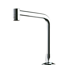 Bec fixe sur vasque M1/2" - L.150 H.170 Ø16 brise-jet 3 l/min