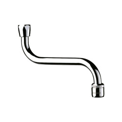 Bec horizontal F1/2" L.150 - H.120 brise-jet réglable