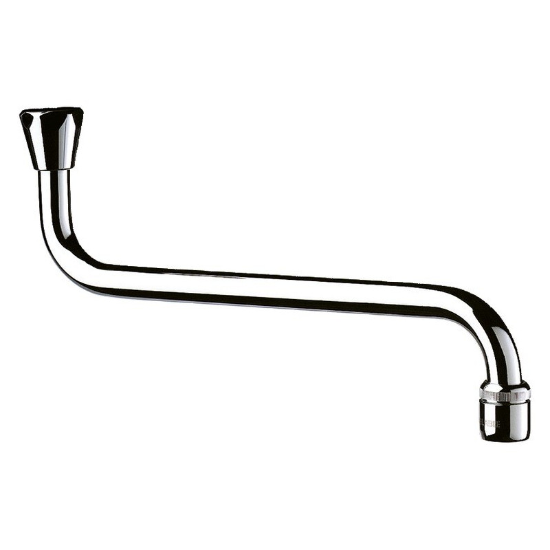 Bec horizontal F1/2" L.200 - H.120 brise-jet réglable