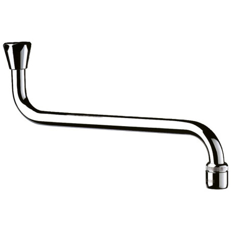 Bec horizontal F1/2" L.200 - H.120 brise-jet réglable